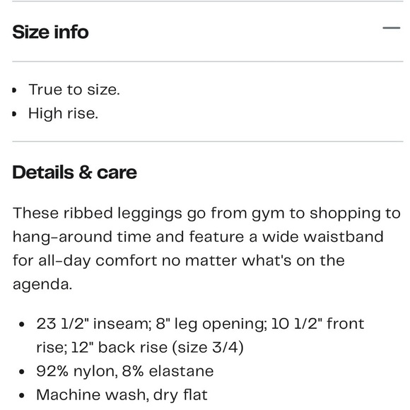 Good American Seamless Ribbed High Waist Legging - Size 3/4 (L/XL) in Lemon Lime - Picture 9 of 14